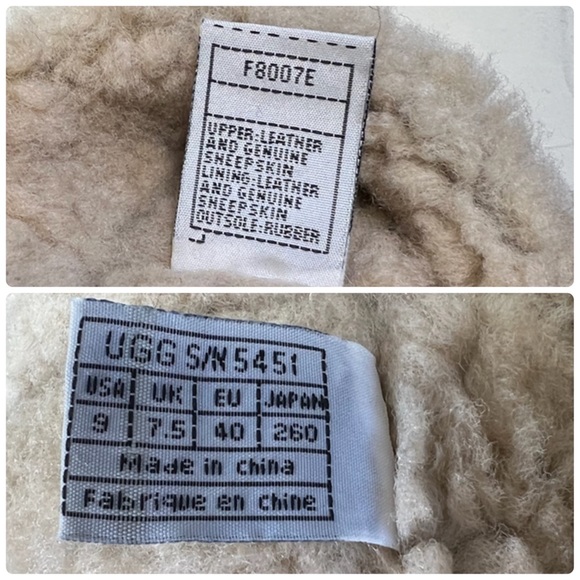 UGG Upper Leather & Genuine Sheep Skin Over The Knee Women Boot - Picture 11 of 12